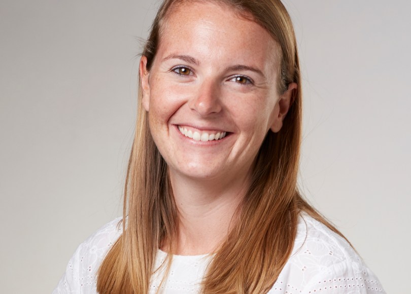 Photo d'Agathe au service client