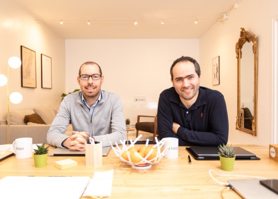 Sylvain et Benoit les deux fondateurs de Baqio